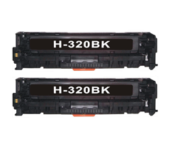 TONER-H-CE320A/128A-BK(2 pack)